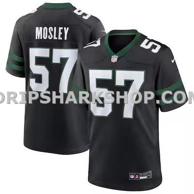 Mens Nike Cj Mosley Legacy Black New York Jets Alternate Game Jersey
