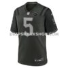 Mens Nike Garrett Wilson Gotham Green New York Jets 2025 Rivalries Collection Game Jersey