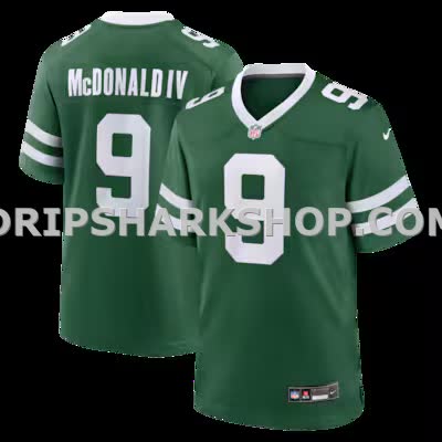 Mens Nike Will Mcdonald Iv Legacy Green New York Jets Team Game Jersey
