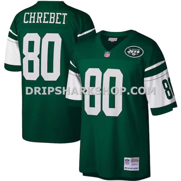 Mens Mitchell And Ness Wayne Chrebet Green New York Jets Legacy Replica Jersey Pi3610000
