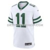 Mens Nike Jermaine Johnson Ii Legacy White New York Jets Game Jersey