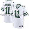 Mens Nike Jermaine Johnson Ii Legacy White New York Jets Game Jersey