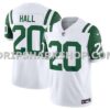 NFL25b7c7M01-312fe2 Mens Nike Breece Hall White New York Jets Classic Alternate Vapor Fuse Limited Jersey