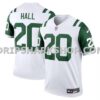 NFL25b840M01-b12161 Mens Nike Breece Hall White New York Jets Legend Player Performance Top