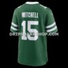 Mens Nike Adonai Mitchell Legacy Green New York Jets Team Game Jersey