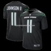 Mens Nike Jermaine Johnson Ii Black New York Jets Alternate Game Jersey