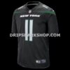 Mens Nike Jermaine Johnson Ii Black New York Jets Alternate Game Jersey