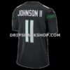 Mens Nike Jermaine Johnson Ii Black New York Jets Alternate Game Jersey