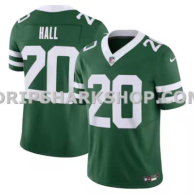 Mens Nike Breece Hall Legacy Green New York Jets Vapor Fuse Limited Jersey