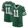 Mens Nike Jermaine Johnson Ii Legacy Green New York Jets Game Jersey