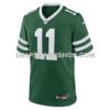 Mens Nike Jermaine Johnson Ii Legacy Green New York Jets Game Jersey