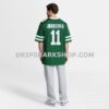 Mens Nike Jermaine Johnson Ii Legacy Green New York Jets Game Jersey
