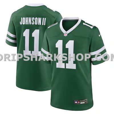 Mens Nike Jermaine Johnson Ii Legacy Green New York Jets Game Jersey