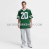 Mens Nike Breece Hall Legacy Green New York Jets Game Jersey