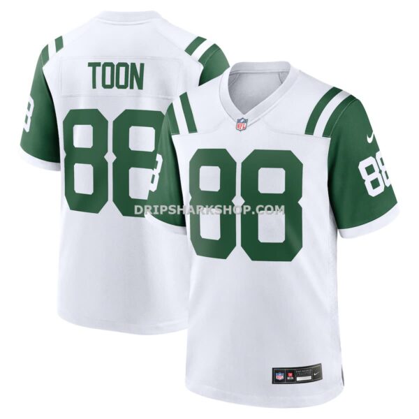 Mens Nike Al Toon White New York Jets Retired Player Alternate Game Jersey