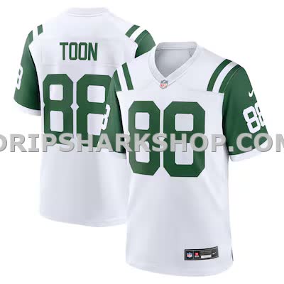 Mens Nike Al Toon White New York Jets Retired Player Alternate Game Jersey