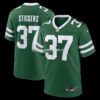 Mens Nike Qwantez Stiggers Legacy Green New York Jets Team Game Jersey