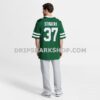 Mens Nike Qwantez Stiggers Legacy Green New York Jets Team Game Jersey