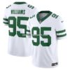 Mens Nike Quinnen Williams Legacy White New York Jets Vapor Fuse Limited Jersey