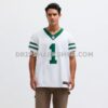 Mens Nike Ahmad Sauce Gardner White New York Jets Alternate Vapor Fuse Elite Jersey