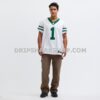 Mens Nike Ahmad Sauce Gardner White New York Jets Alternate Vapor Fuse Elite Jersey