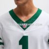 Mens Nike Ahmad Sauce Gardner White New York Jets Alternate Vapor Fuse Elite Jersey