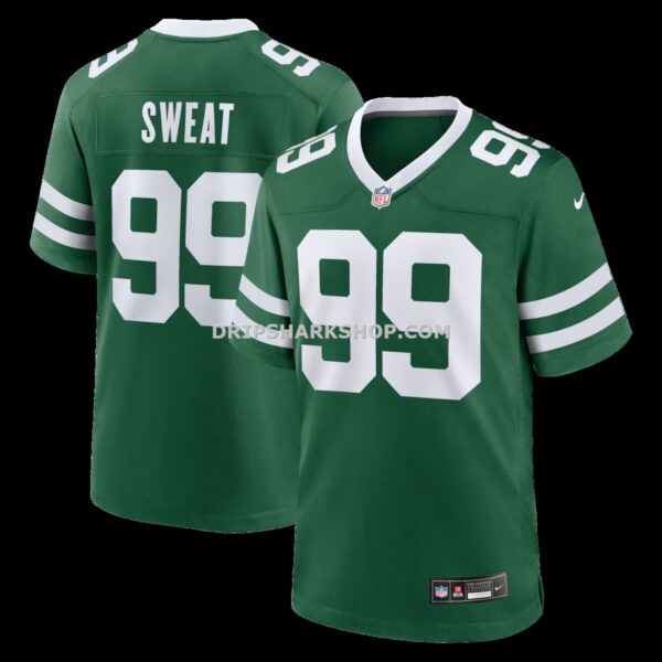 NFL25e248G04-64b8d8 Mens Nike Tvondre Sweat Legacy Green New York Jets Team Game Jersey