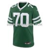 Mens Nike Armand Membou Green New York Jets Team Game Jersey