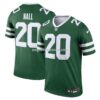 NFL25e728G04-206d36 Mens Nike Breece Hall Green New York Jets Legend Player Performance Top