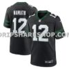 NFL25f684M01-92502d Mens Nike Joe Namath Legacy Black New York Jets Alternate Retired Player Game Jersey