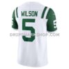 Mens Nike Garrett Wilson White New York Jets Classic Alternate Vapor Fuse Limited Jersey