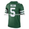 NFL25fea0G07-2a7690 Mens Nike Garrett Wilson Green New York Jets Legend Player Performance Top
