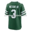 NFL25ff42G06-76f9ca Mens Nike John Metchie Iii Legacy Green New York Jets Team Game Jersey