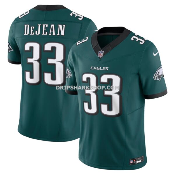 NFL260217G04-d16578 Mens Nike Cooper Dejean Midnight Green Philadelphia Eagles Team Vapor Fuse Limited Jersey