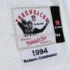 Mens Mitchell And Ness Randall Cunningham White Philadelphia Eagles 1994 Authentic Throwback Retired Player Jersey Pi505