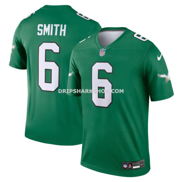 Mens Nike Devonta Smith Kelly Green Philadelphia Eagles Legend Player Performance Top