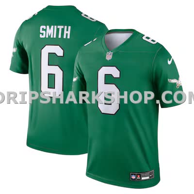 Mens Nike Devonta Smith Kelly Green Philadelphia Eagles Legend Player Performance Top