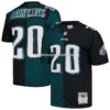 Mens Mitchell And Ness Brian Dawkins Midnight Green Black Philadelphia Eagles 2004 Split Legacy Replica Jersey