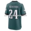 Mens Nike Andrew Mukuba Midnight Green Philadelphia Eagles Team Game Jersey