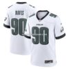 NFL2610e1G04-bf45dd Mens Nike Jordan Davis White Philadelphia Eagles White Game Jersey