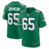 NFL261317G04-489cd6 Mens Nike Lane Johnson Kelly Green Philadelphia Eagles Alternate Game Jersey