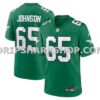 NFL261317M01-182a3d Mens Nike Lane Johnson Kelly Green Philadelphia Eagles Alternate Game Jersey