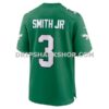 NFL26140aG06-67e83a Mens Nike Nolan Smith Kelly Green Philadelphia Eagles Alternate Game Jersey
