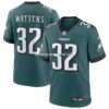 Mens Nike Ricky Watters Midnight Green Philadelphia Eagles Team Retired Player Game Jersey
