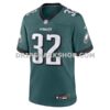 Mens Nike Ricky Watters Midnight Green Philadelphia Eagles Team Retired Player Game Jersey