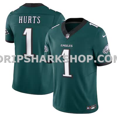 Mens Nike Jalen Hurts Midnight Green Philadelphia Eagles Vapor Fuse Limited Jersey