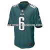 Mens Nike Devonta Smith Midnight Green Philadelphia Eagles Player Game Jersey Pi4301000