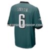Mens Nike Devonta Smith Midnight Green Philadelphia Eagles Player Game Jersey Pi4301000