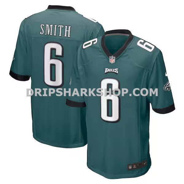 Mens Nike Devonta Smith Midnight Green Philadelphia Eagles Player Game Jersey Pi4301000