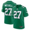 NFL261993G04-112188 Mens Nike Quinyon Mitchell Kelly Green Philadelphia Eagles Alternate Game Jersey